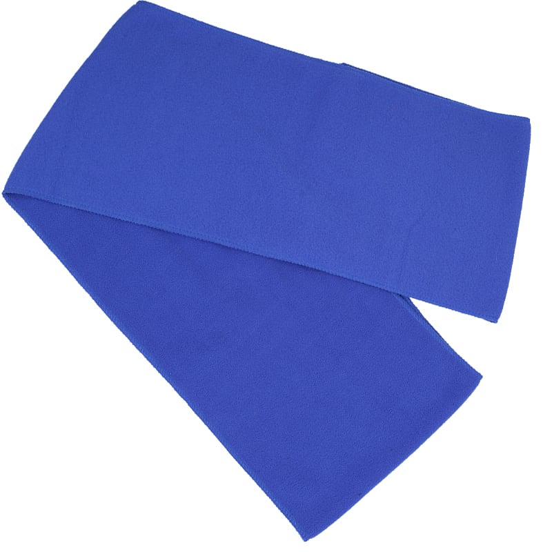 Royal Blue Fleece Scarf