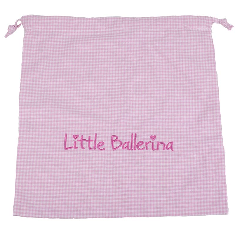 Gingham Ballet Bag.